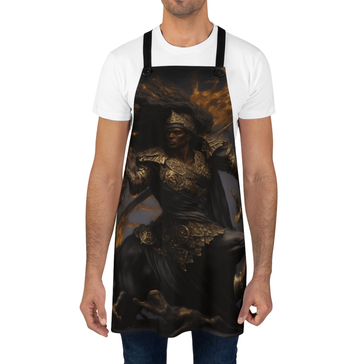 IOT BATTLING CENTAUR APRON - UNISEX