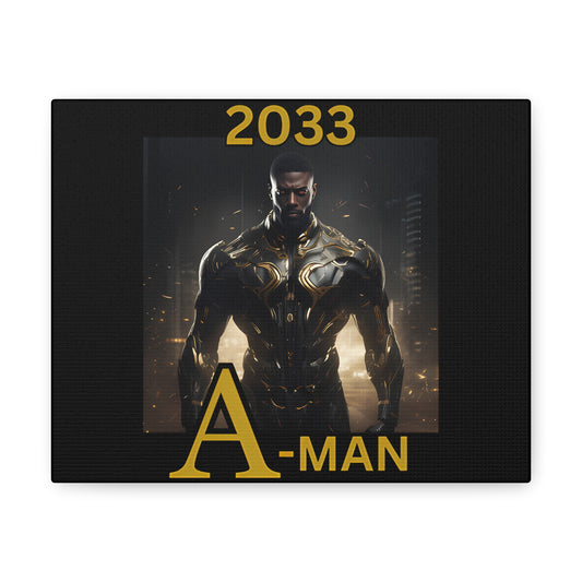 APA FUTURE A MAN CANVAS GALLERY WRAPS