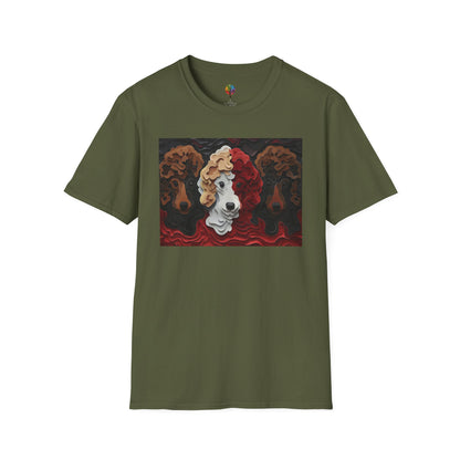 TOY POODLE TRIPLETS T-SHIRT UNISEX