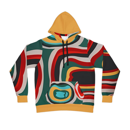 BOLD STROKES YELLOW PULLOVER ATHLETIC HOODIE UNISEX