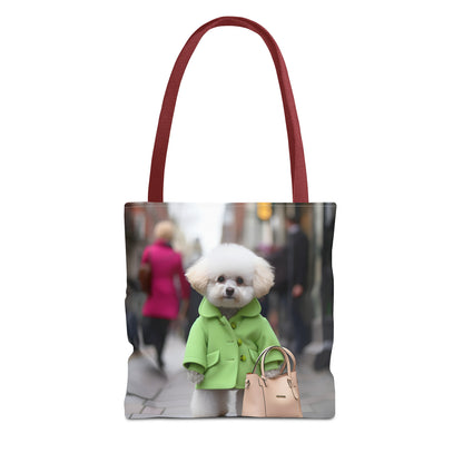 BICHON FRISE TOTE BAG