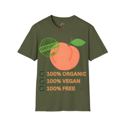 JUST PEACHY SOFTSTYLE T-SHIRT UNISEX