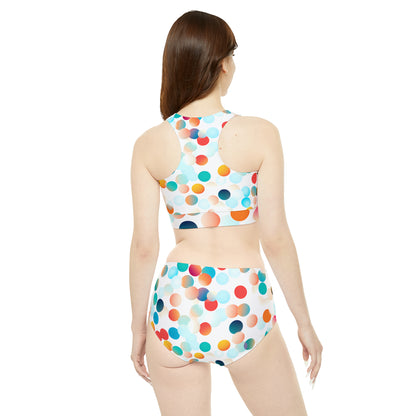 CIRCLES SPORTY BIKINI SET