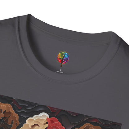 TOY POODLE TRIPLETS T-SHIRT UNISEX