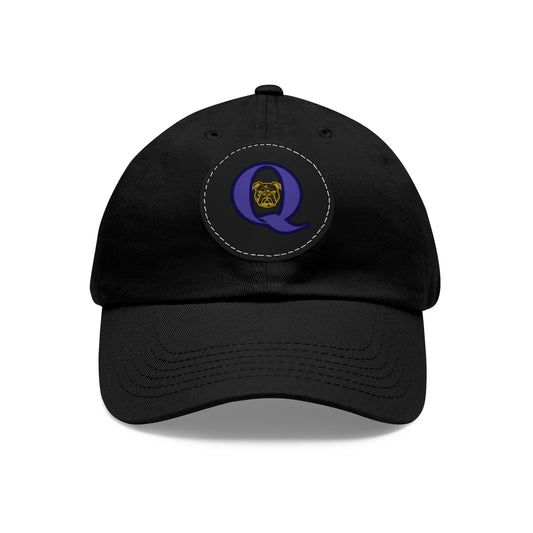 OME KING DOGG HAT WITH LEATHER PATCH (ROUND)