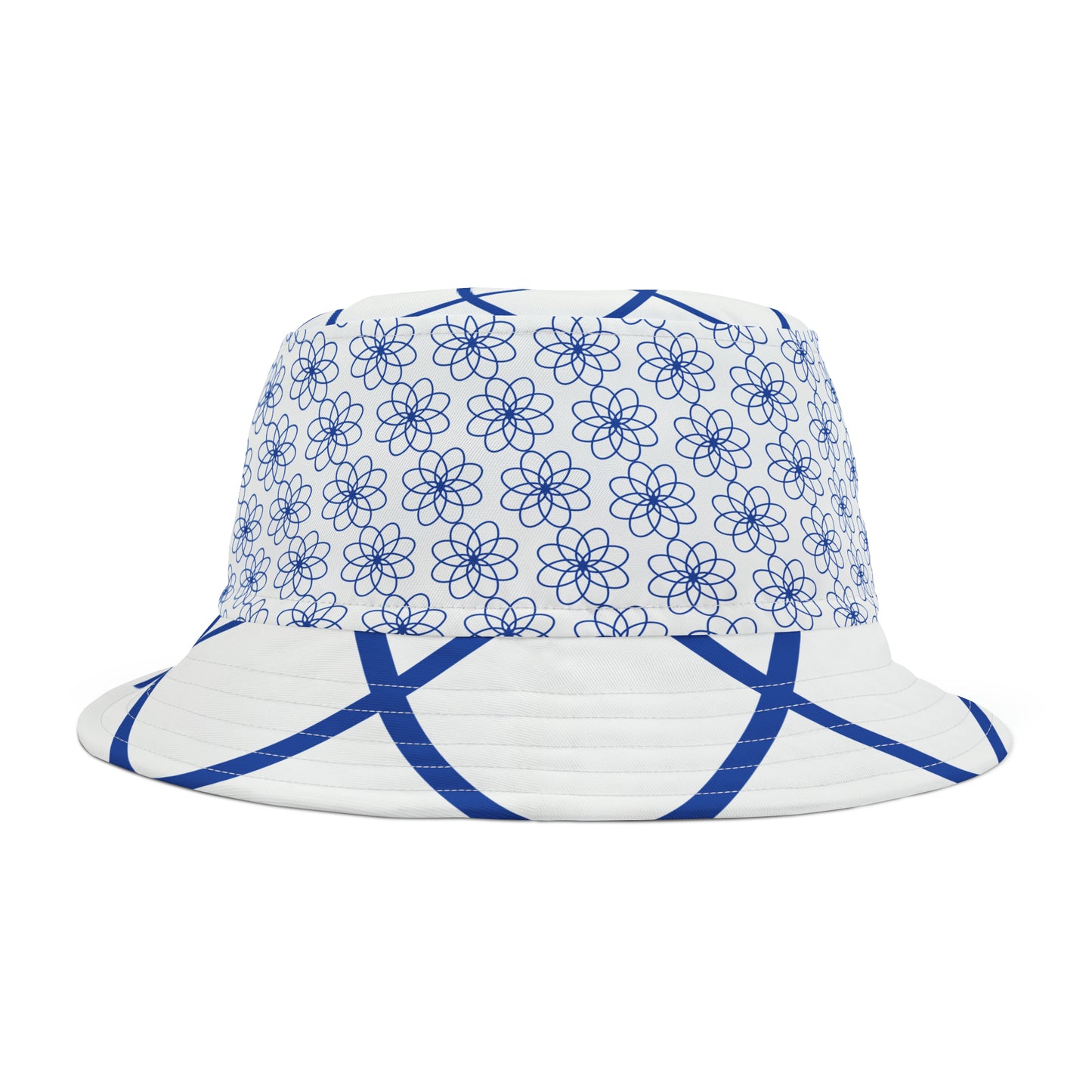 BLUE SPIRALS BUCKET HAT UNISEX