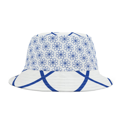 BLUE SPIRALS BUCKET HAT UNISEX