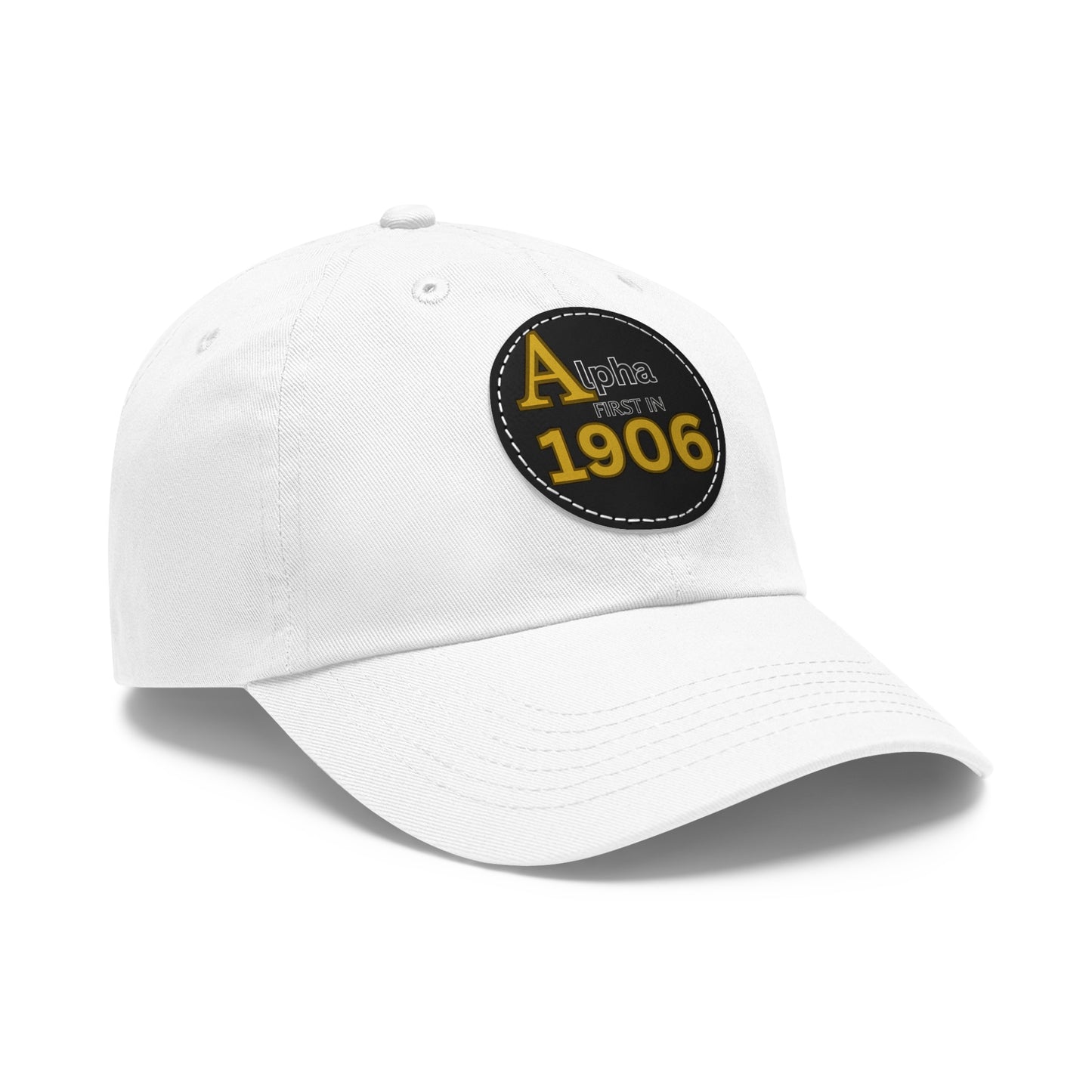 APA 1906 HAT WITH LEATHER PATCH (ROUND)