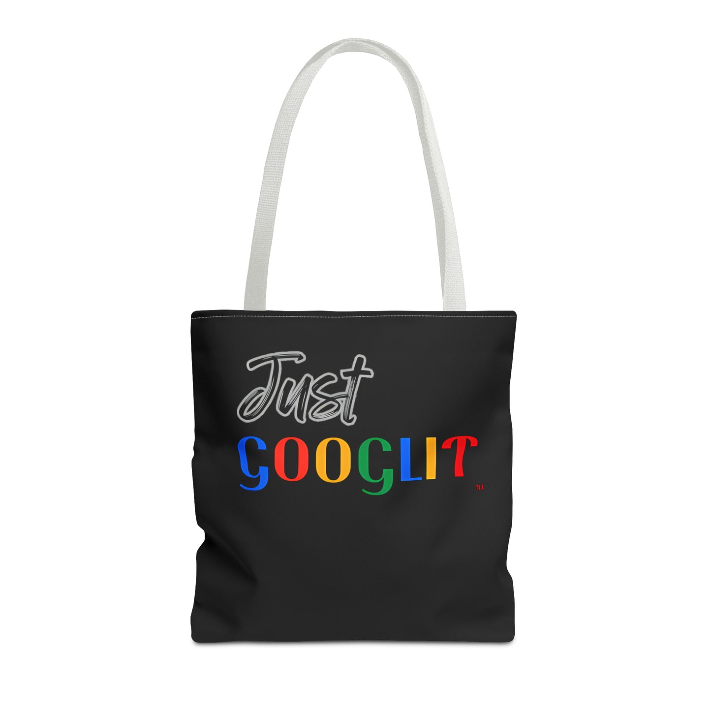 JUST GOOGLIT TOTE BAG