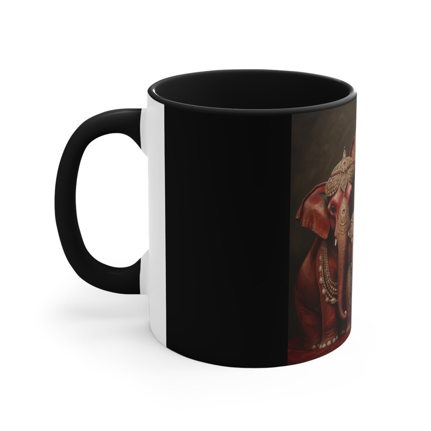 DEL PEARLED ELEPHANTS FOUNDERS' MUG CERAMIC - MUG 11OZ