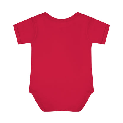 SINECURIST CHECK BOX INFANT BODYSUIT - UNISEX