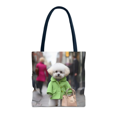 BICHON FRISE TOTE BAG