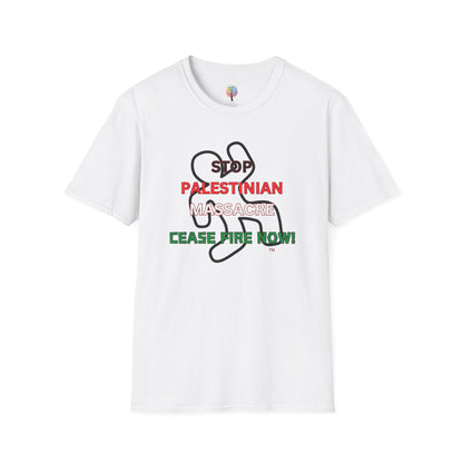 PALESTINE CEASE FIRE T-SHIRT UNISEX