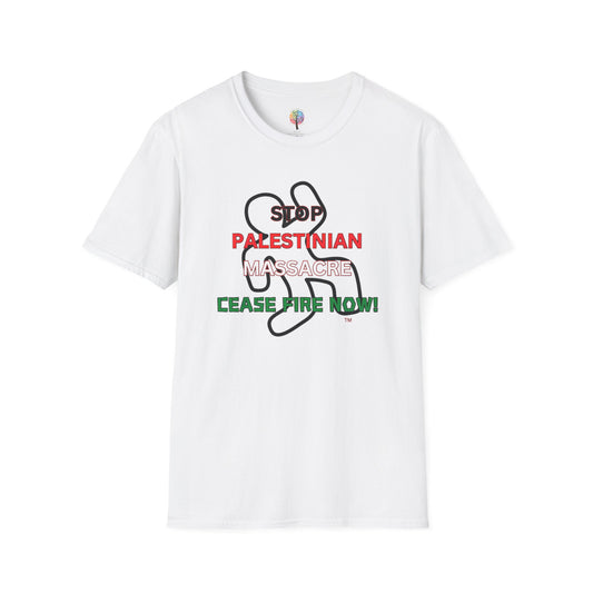 PALESTINE CEASE FIRE T-SHIRT UNISEX