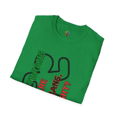 PALESTINE HUMAN RIGHTS T-SHIRT UNISEX