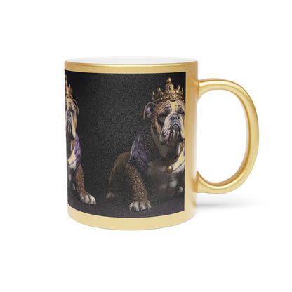 OME KING DOGG FOUNDERS' METALLIC MUG (SILVER\GOLD)