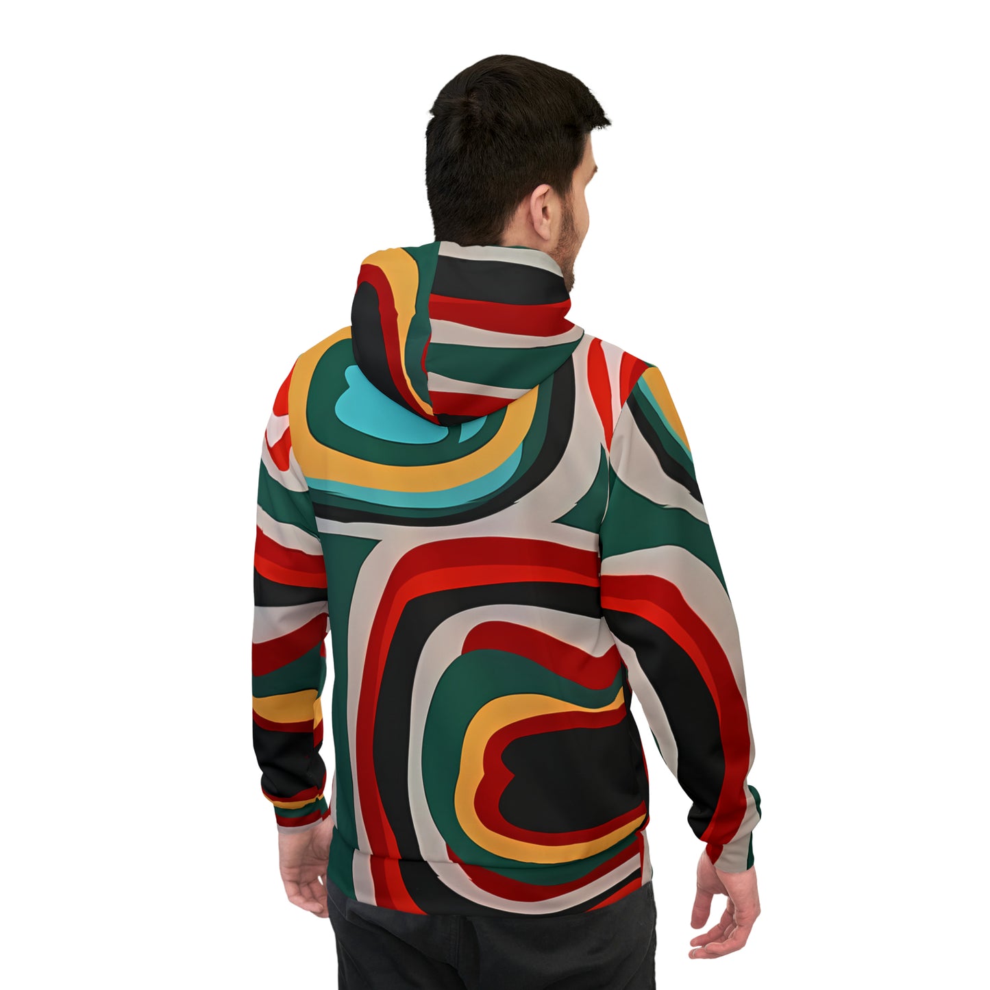 BOLD STROKES PULLOVER ATHLETIC HOODIE UNISEX