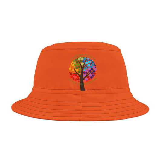 PINNACLE PALETTE BRAND BUCKET HAT UNISEX