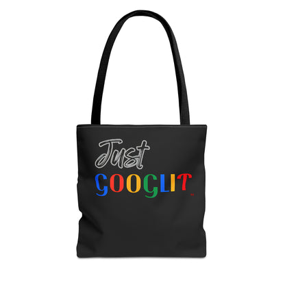 JUST GOOGLIT TOTE BAG