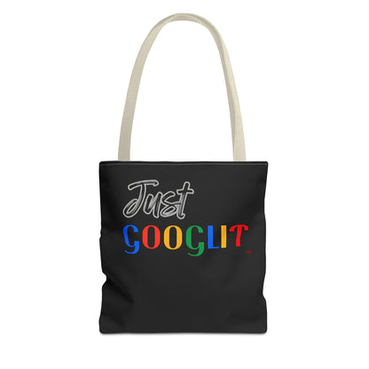 JUST GOOGLIT TOTE BAG