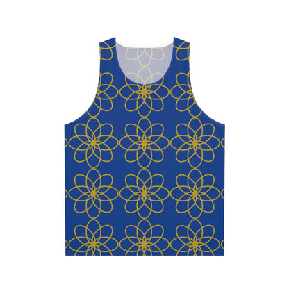 SGR  SPIRALS GOLD BLUE TANK