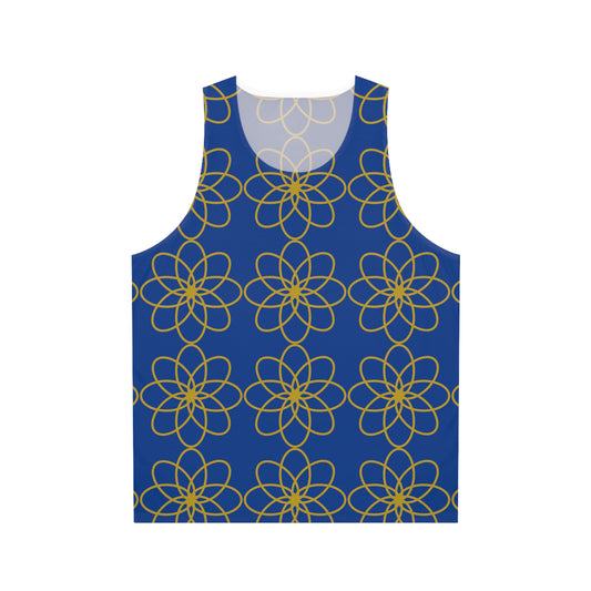SGR  SPIRALS GOLD BLUE TANK