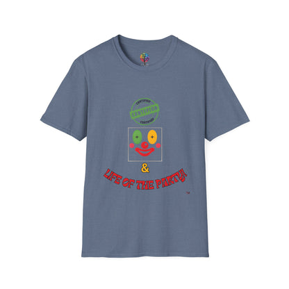 CERTIFIED CLOWN SOFTSTYLE T-SHIRT UNISEX