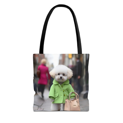 BICHON FRISE TOTE BAG