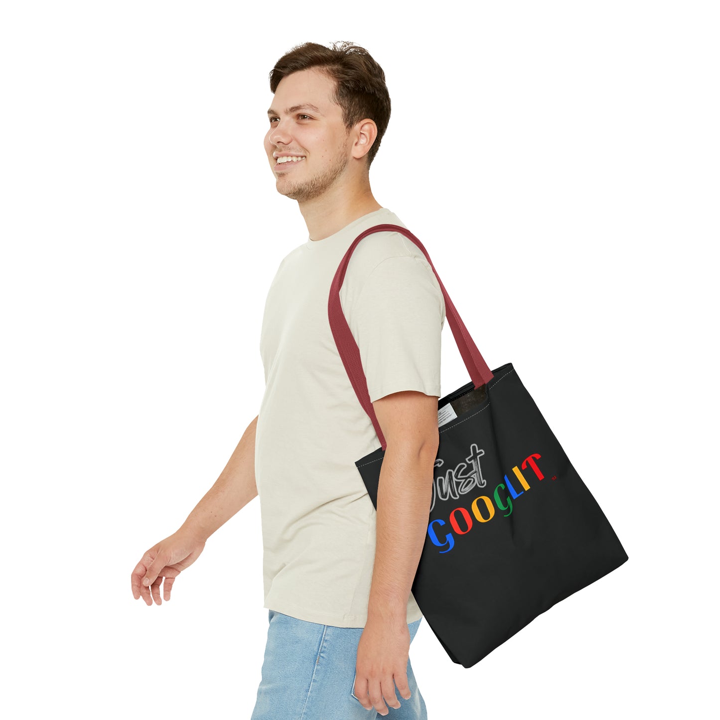JUST GOOGLIT TOTE BAG