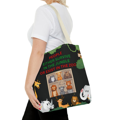JUNGLE JIVE TOTE BAG