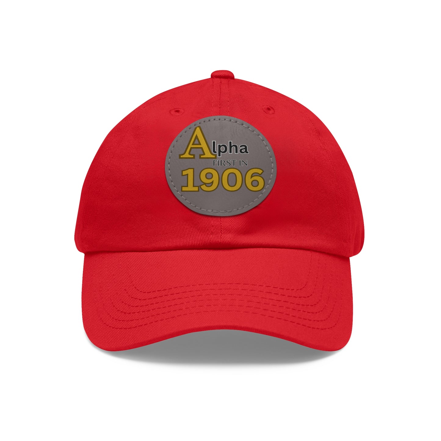 APA 1906 HAT WITH LEATHER PATCH (ROUND)