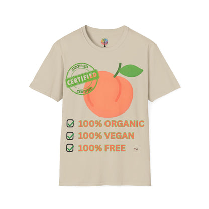 JUST PEACHY SOFTSTYLE T-SHIRT UNISEX