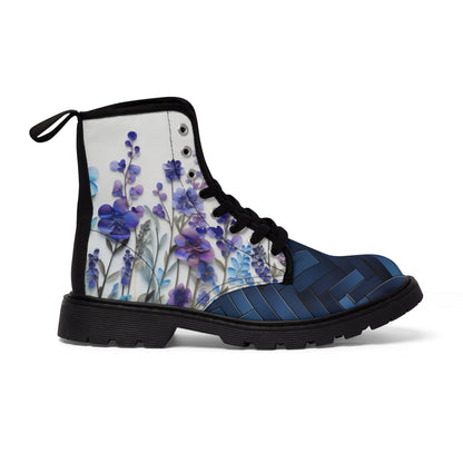 FLORAL HERRING MEN'S CANVAS BOOTS