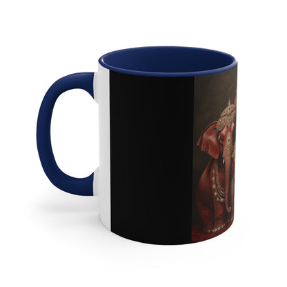 DEL PEARLED ELEPHANTS FOUNDERS' MUG CERAMIC - MUG 11OZ