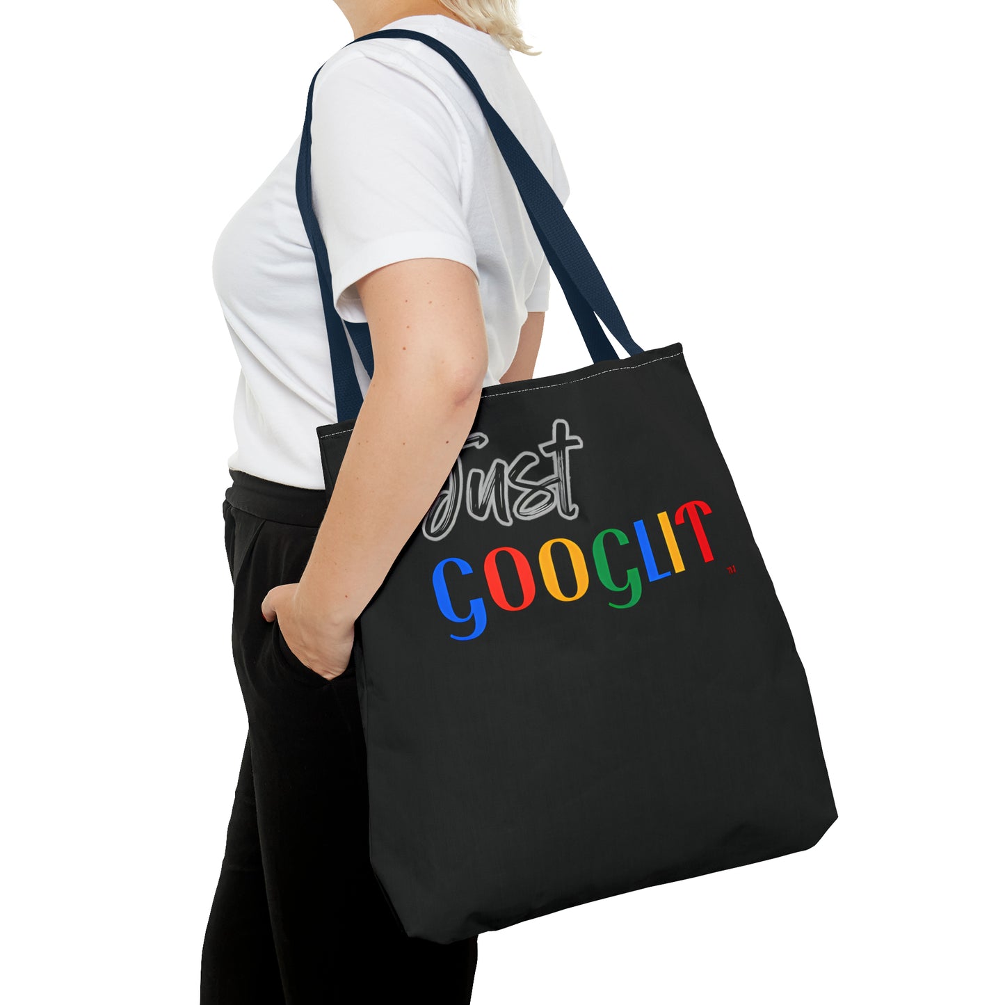 JUST GOOGLIT TOTE BAG