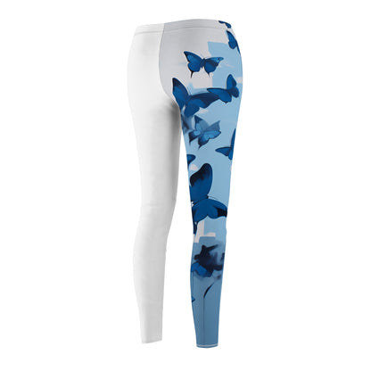 ZET BLUE WHITE RT LEGGINGS