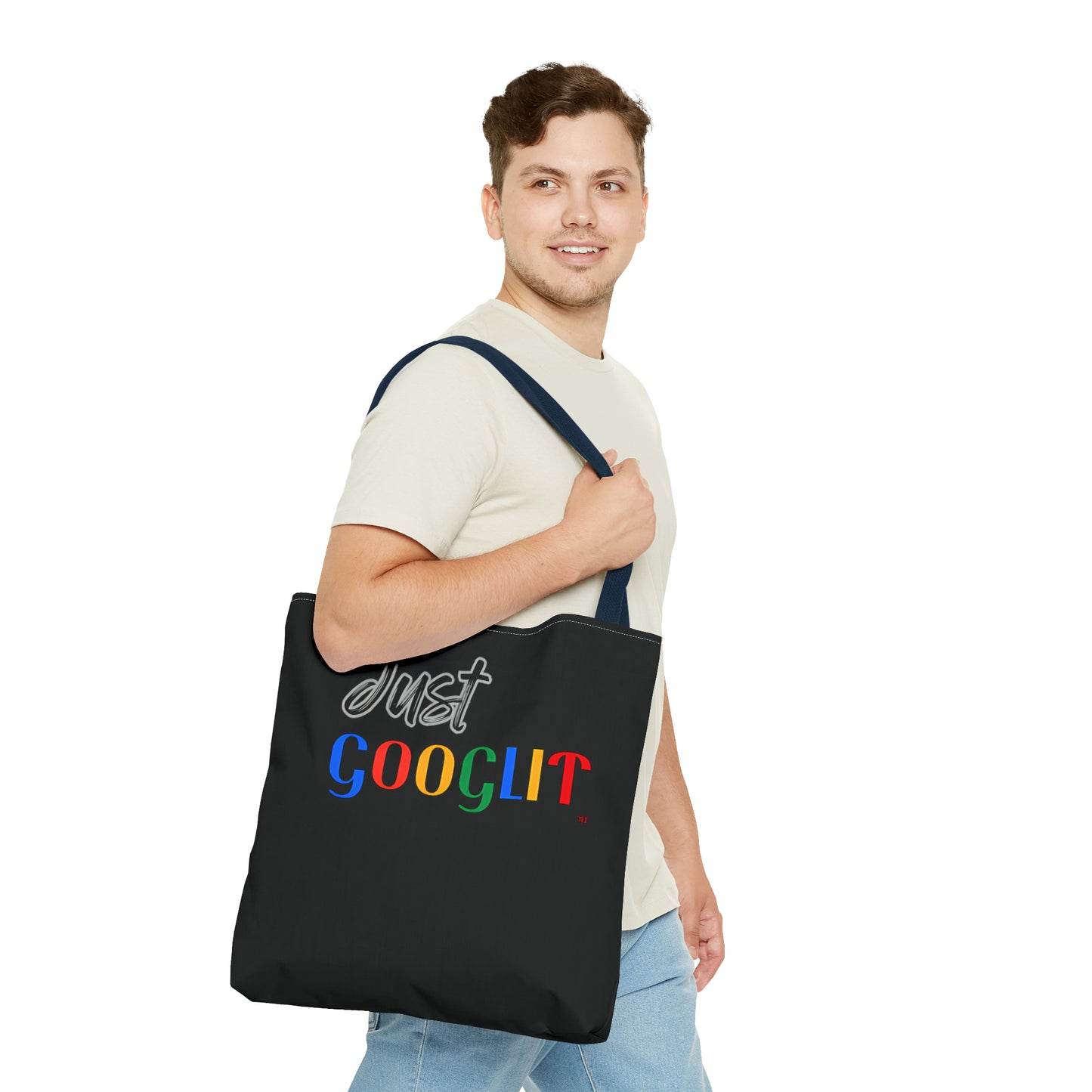JUST GOOGLIT TOTE BAG