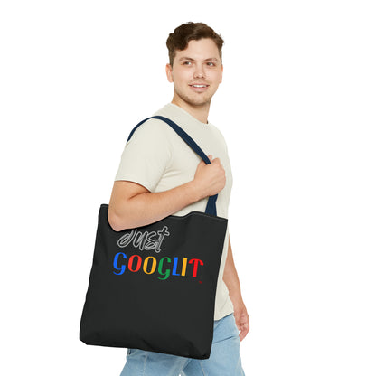 JUST GOOGLIT TOTE BAG