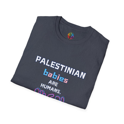 PALESTINE HUMAN BABIES T-SHIRT UNISEX