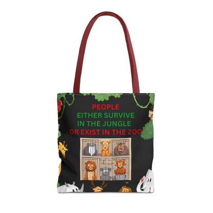 JUNGLE JIVE TOTE BAG