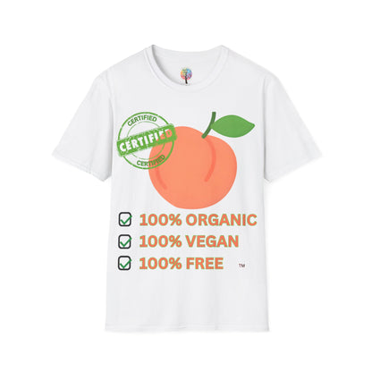 JUST PEACHY SOFTSTYLE T-SHIRT UNISEX