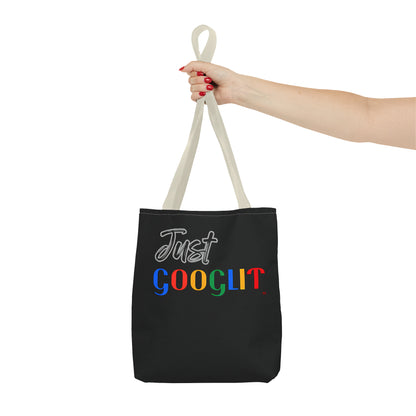 JUST GOOGLIT TOTE BAG