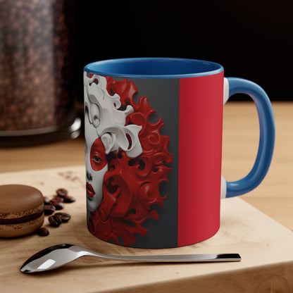 DEL CRIMSON CURLS MUG CERAMIC - MUG 11OZ