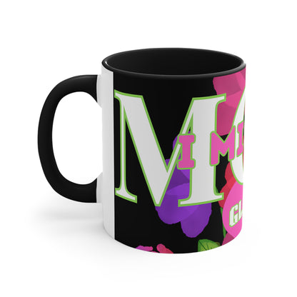 MOM'S BOUQUET CERAMIC MUG - 11OZ