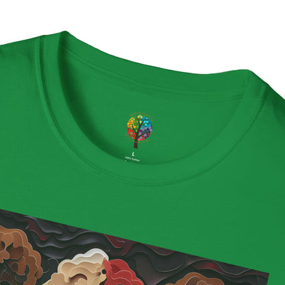 TOY POODLE TRIPLETS T-SHIRT UNISEX