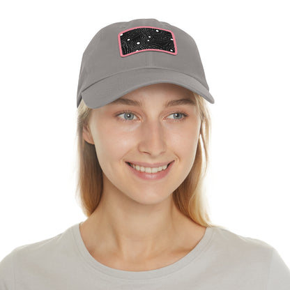 UNI COSMIC HAT WITH LEATHER PATCH (RECTANGLE)