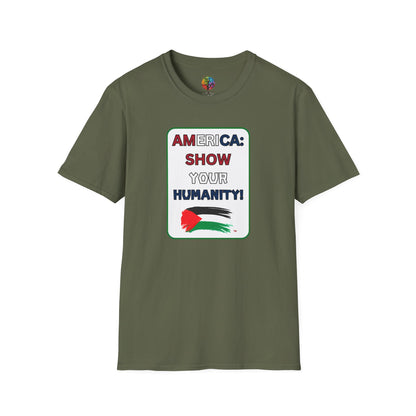 PALESTINE FLAG ABSTRACT T-SHIRT UNISEX