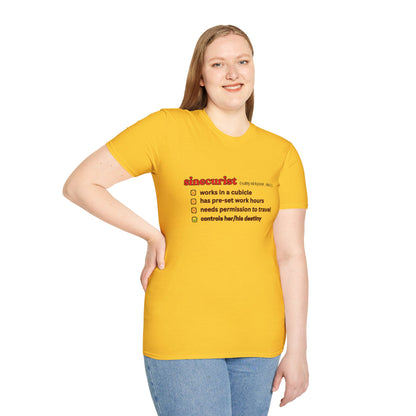 UNI GOOGLE CHECK BOX R T-SHIRT - UNISEX
