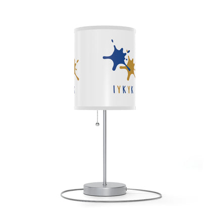 SGR PAINT SPLATTER LAMP ON A STAND, US|CA PLUG