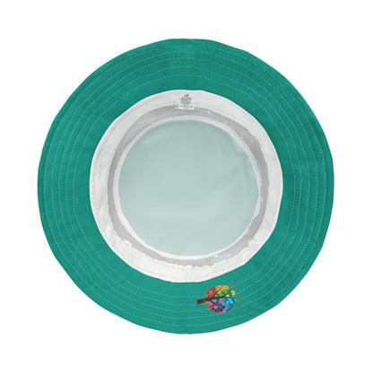 TEAL TOP GALAXY BUCKET HAT UNISEX